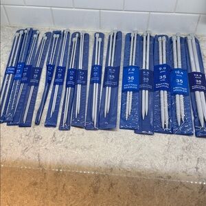 Set of 15 brand new knitting needles